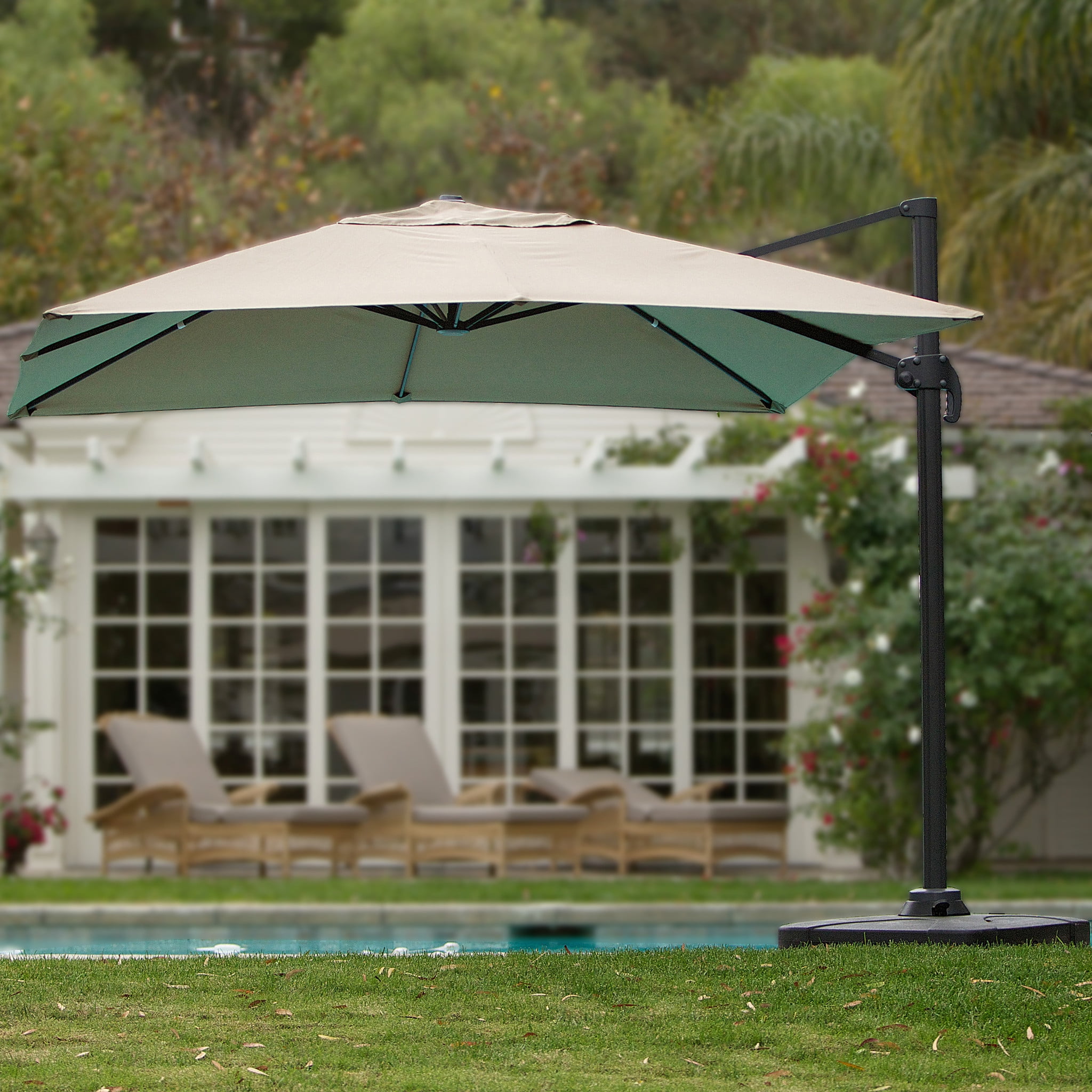 Gianna 9.8 Foot Umbrella with Stand by NFusion