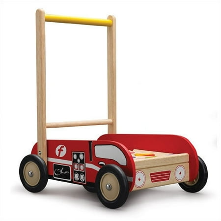 Wonderworld Fire Engine Walker Push Toy