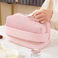 thumbnail image 3 of Juego de neceser de Maquillaje ANGGREK 3pcs Capacidad Grande rosa, 3 of 7