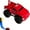 Red, variant on Magnetic Wall Climbing Toy Car, Cars That Drive on Walls and Ceiling, Magnetic inertial Wall car, Anti-gravitys Wall Climbings Car,Can Drive Vertically (Red)