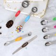 thumbnail image 4 of Culinary Precision: Magnetic Measuring Spoons, Dual Purpose For Liquids And Drys, Stainless Steel Build, Nestable Design, Drawer Organizer, 8-Piece Set, 4 of 6