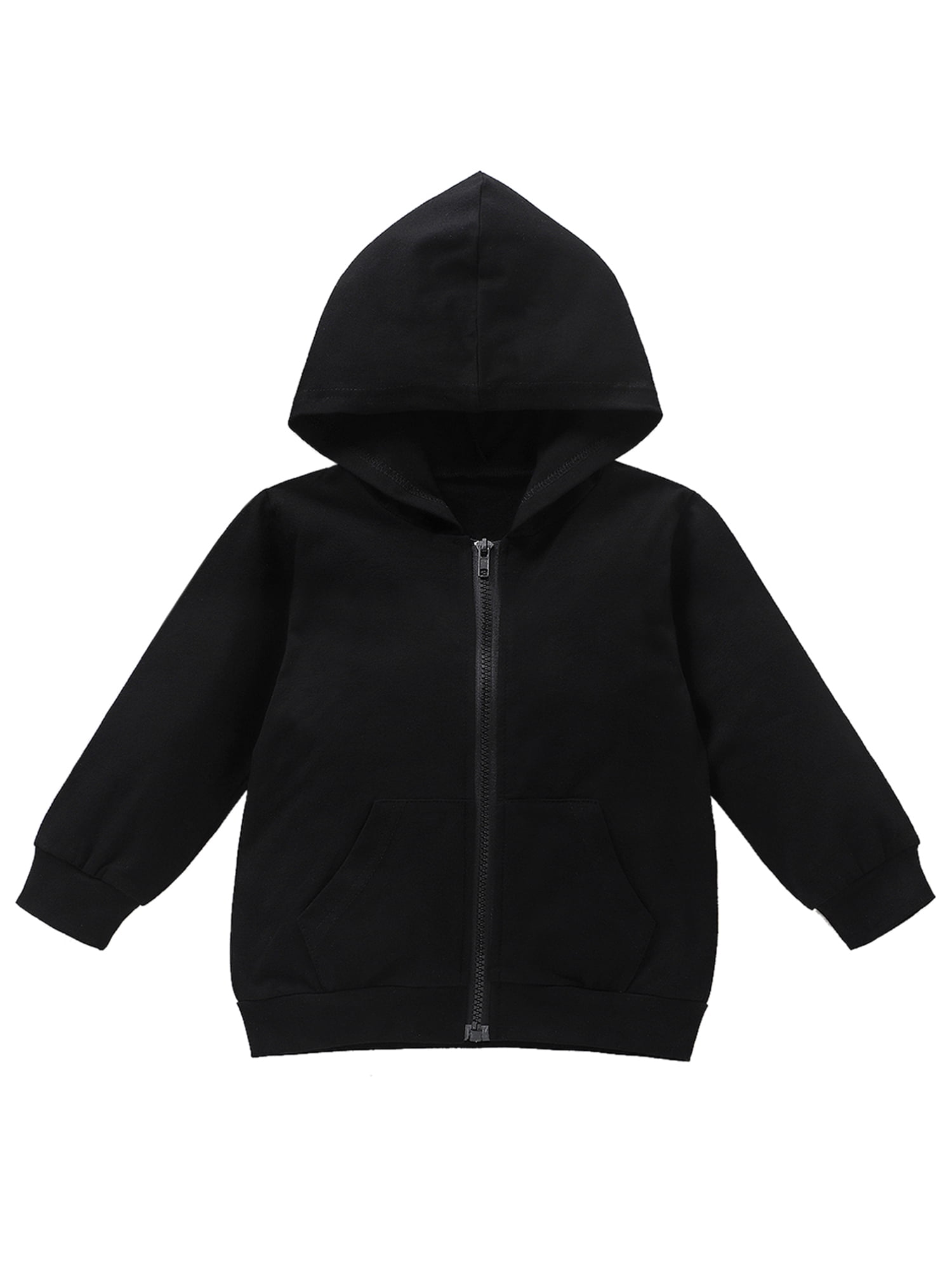 girls black hoody