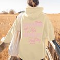 thumbnail image 3 of SIYUDAN Womens Hoodies Long Sleeve Lightweight Pullover for Women Baggy Hoodies Brown Hoodie Y2k Fall Womens Clothes Comfy Clothes, 3 of 4