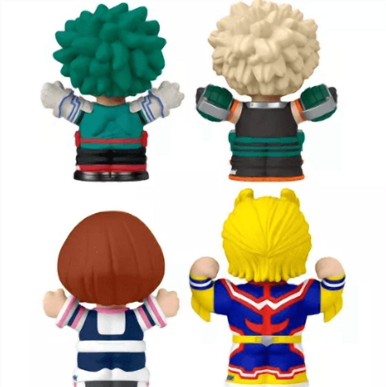 My Hero Academia Anime Series Special Edition Set: 4 Action Figures by Little People