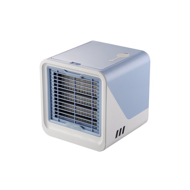 Mini ventilador de refrigeración para oficina en casa, escritorio, alimentado por USB, ventilador portátil de 3 velocidades de viento con contenedor de agua, azul Inevent HA5813-03B