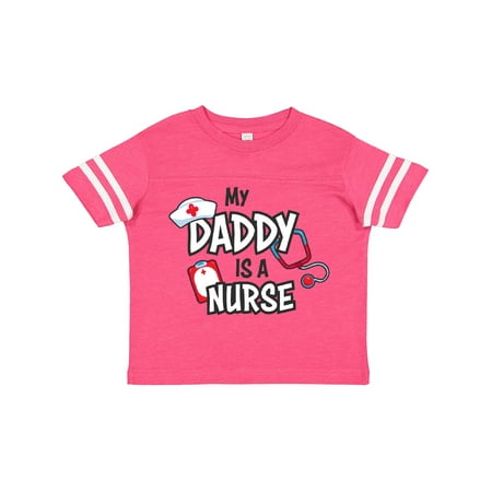 

Inktastic My Daddy is a Nurse Gift Toddler Boy or Toddler Girl T-Shirt
