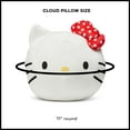 thumbnail image 6 of Hello Kitty Pretty Bow Kitty Sanrio Kids Round Cloud Pillow 11 inches, 6 of 7