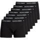 thumbnail image 1 of Jack & Jones Calzoncillos para hombre, paquete de 7 - JACHUEY TRUNKS, algodón elástico Negro S (Small), 1 of 3