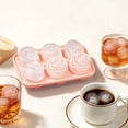 thumbnail image 4 of BotaniNest 3D Rose Shape Grids DIY Homemade Reusable Silicone Ice Tray With Lid, 4 of 6