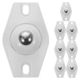 thumbnail image 1 of SHISUYAN 8 Pcs Roues d'Appareil Coulissantes Autocollantes Roues Rotatives à 360 Degrés, 1 of 8