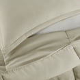 thumbnail image 6 of Serta Simply 2-Piece Clean Antimicrobial Khaki Beige Comforter Set, Twin XL, 6 of 11