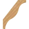 thumbnail image 3 of 3 1/2"W x 32"D x 40"H Funston Smooth Knee Brace, Western Red Cedar, 3 of 4