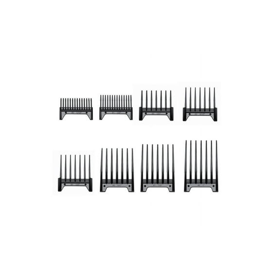 Oster 76926-800 8 Piece Comb Attachment Set for Adjustable Blade Clipper