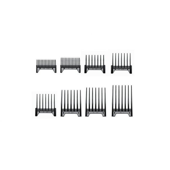 Oster 76926-800 8 Piece Comb Attachment Set for Adjustable Blade Clipper