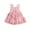 Pink, variant on Musuos Toddler Girls Summer Princess Dress 6M 12M 24M 3Y 4Y Sleeveless 3D Flowers Cute Tulle A-Line Dress with Butterfly Wing