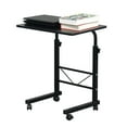 thumbnail image 1 of GoDecor Bureau Réglable en Hauteur Support Mobile pour Ordinateur Portable avec Roues, Noir S, 1 of 5