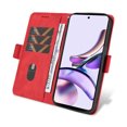 thumbnail image 4 of Compatible with Motorola Moto G53 5G PU Leather Wallet Case with Card Holder Magnetic Closure Cover, 4 of 5