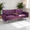 Purple01, variant on BSHTI 74.4” Futon Sleeper Sofa Bed Features a Drop-Down Middle Backrest, Twin-Sized Futon Bed, Polyester Fabric, 3 Adjustable Backrest, Plum Purple