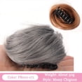 thumbnail image 2 of Extensions de Chignon en Cheveux Synthétiques Bouclés Mini Pince à Griffes Oreilles de Chat Chignons Postiches, 2 of 6