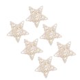 thumbnail image 2 of Estrellas De Ratán, 6 Piezas De Estrellas De Ratán Natural Para El Hogar, Oficina, Tienda, Boda, Fiesta, Decoración De Navidad, Manualidades(White), 2 of 8