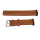 thumbnail image 3 of Correa de cuero para reloj inteligente, cómoda pulsera de repuesto para reloj FIT 2, color marrón, 3 of 8