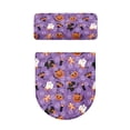 thumbnail image 2 of HELLHERO Bathroom Toilet Cozy Set Jack-o'-lantern 2 Pieces Adjustable for Bathroom Home Comfort Fits All Toilet Shapes Toilet Seat Cover Replacement, 2 of 8