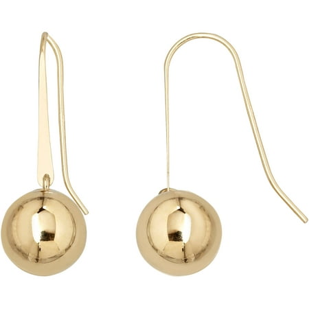 Simply Gold Ball Earrings in 10kt Yellow Gold