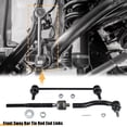 thumbnail image 3 of Unique Bargains 6 Pcs Car Inner Outer Tie Rod Sway Bars Replacement for Toyota Camry 2007-2011 Black, 3 of 7