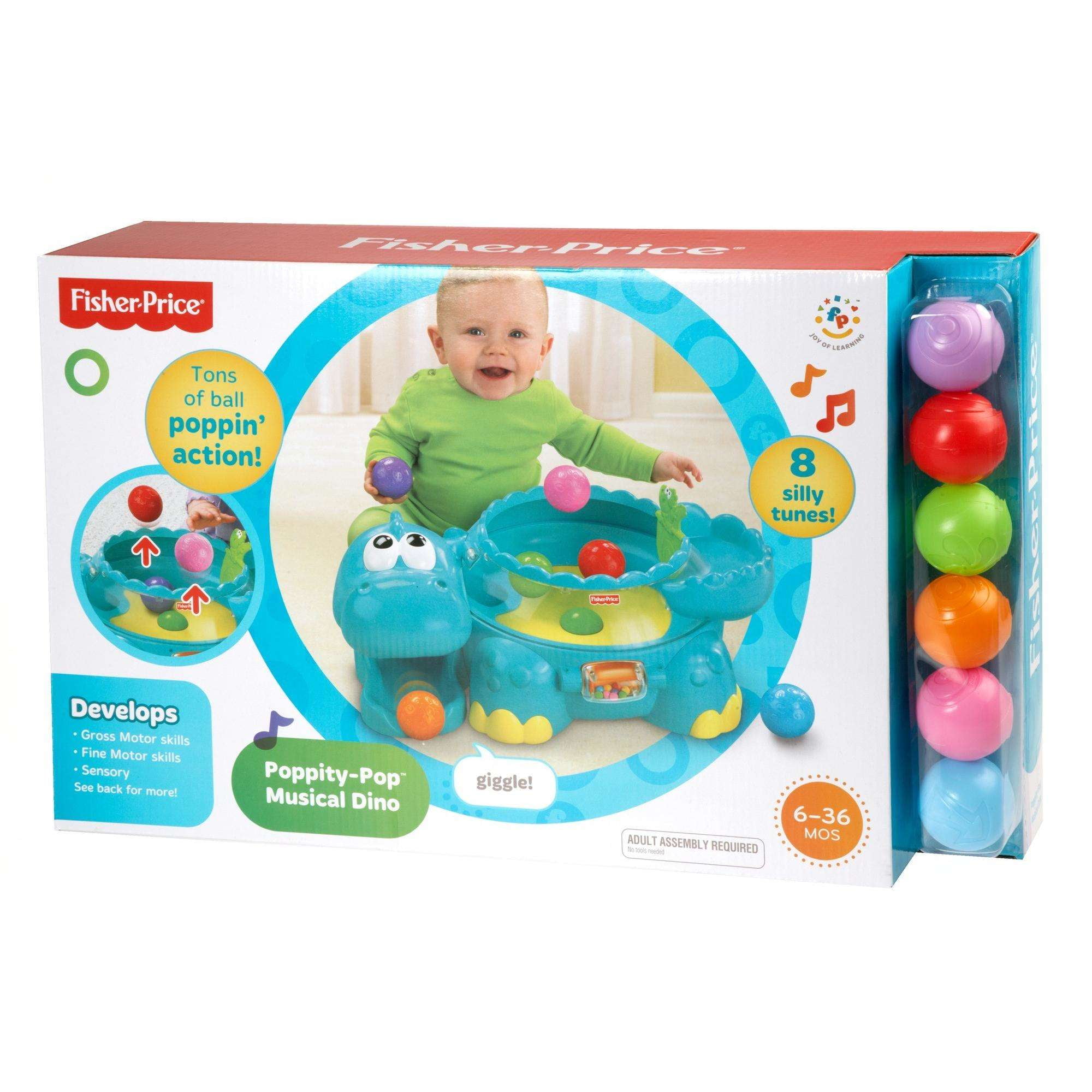 fisher price double poppin dino