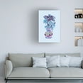 thumbnail image 4 of Trademark Fine Art Ania Zwara Blooming Vase In Blue Canvas Wall Art, 4 of 4