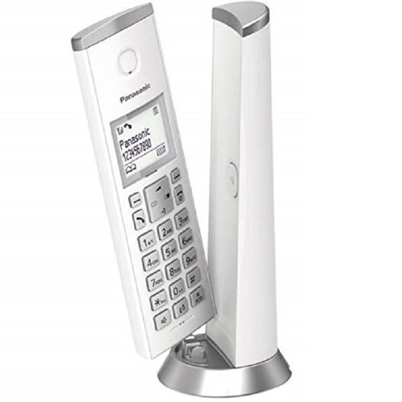 Teléfono inalámbrico Panasonic Blanco