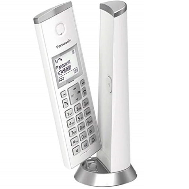 Teléfono inalámbrico Panasonic Blanco