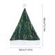 thumbnail image 3 of Christmas Hat Red Super Soft Hot Gold Colored Starss Adult Hat Christmas Day Party Dress Up Holiday Winter Home Wonderlands Party Decorations, 3 of 6