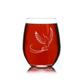thumbnail image 2 of C&M Personal Gifts 17 oz Hummingbird Stemless wine glass (Style H5), 2 of 5