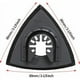 thumbnail image 2 of Almohadillas de lijado triangulares de 80 mm - Almohadilla de lijado multiherramienta oscilante para lijado de madera, 2 piezas, 2 of 5