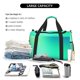thumbnail image 5 of Easygdp blue green colors Bolsa de Gimnasio, Bolsa de Viaje Duffel, Bolsa de Fin de Semana con Compartimentos, Bolsa de Mano para Noche, 5 of 7