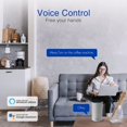 thumbnail image 3 of FrostHike Prise Intelligente avec Télécommande d'Application, Compatible avec Alexa et Google Assistant, Fonction Minuterie, Réseau 2.4G Hz, Pas de Hub Requis, (Lot de 1), 3 of 5