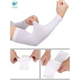 thumbnail image 4 of Deago UV Sun Protection Cooling Arm Sleeves Sunblock Cover For Men Women Cycling Runing Soccer Baseball Hiking Driving, 4 of 5