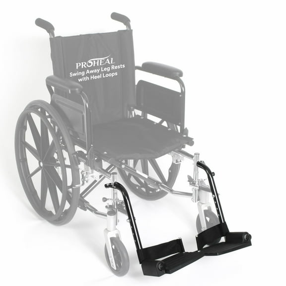 ProHeal Wheelchair Swing Away Leg Rest - Leg Pressure Distribution - Leg Rests Only