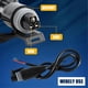 thumbnail image 3 of 150 PSI Pressure Transducer Sensor with Connector Harness,1/8In NPT Thread Stainless Steel Pressure Transmitter for Oil, 3 of 5
