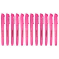 thumbnail image 1 of Pink Highlighter, 12 Pack High Lighters No Bleeds Highliters Pens Neon Clear View Bright Quick Dry Pocket Marker Pen Sticks Chisel Tip Cute for Books Office Adults Classroom, 1 of 6