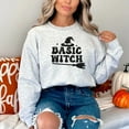 thumbnail image 5 of Halloween Sweatshirt for Women Basic Witch, Funny Halloween Sweater, 5 of 9