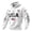 White, variant on Iaqnaocc Usa Flag Hoodies for Men Waffle Long Sleeve Shirts for Men 250th Anniversary Usa Flag American 1776-2026 4th Of July Pullover Army Green L