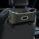 thumbnail image 2 of Xihbxyly Organizador de Asiento de Coche, Caja de Almacenamiento Multifuncional, Porta Pañuelos de Fácil Acceso, Soporte Robusto para Asiento Trasero, Viajes Sin Desorden, Conducción Segura, Diseño d, 2 of 7
