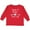 Red, variant on Inktastic Nana and Papa Love Me Heart Grandchild Boys or Girls Long Sleeve Toddler T-Shirt
