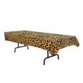 thumbnail image 2 of Party Central Club Pack of 12 Black and Brown Leopard Print Table Covers 108", 2 of 2