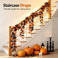 thumbnail image 5 of WKSCLPAI Halloween Maple Leaf Garland, Fall Vine Wreaths for Autumn Festivities Decor,Seasonal Garlands for Home,Halloween & Fall Decorations, 5 of 8