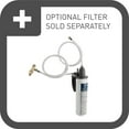 thumbnail image 1 of Moen S5530BG Sip Modern Cold Water Kitchen Beverage Faucet with Optional Filtration System, Brushed Gold, 1 of 5