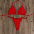 thumbnail image 5 of MKLEKYY Trajes De Baño Dama Women Bandeau Bandage Bikini Set Push-Up Brazilian Swimwear Beachwear Swimsuit, 5 of 5