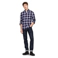 thumbnail image 4 of Camisa Tommy Hilfiger Flex de popelina regular de manga larga para hombre, 4 of 5